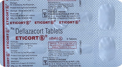 Eticort 6mg Strip Of 6 Tablets