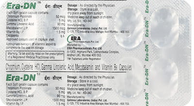 Era Dn Strip Of 10 Capsules