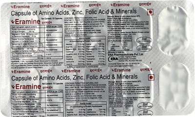 Eramine Strip Of 10 Capsules