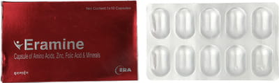 Eramine Strip Of 10 Capsules
