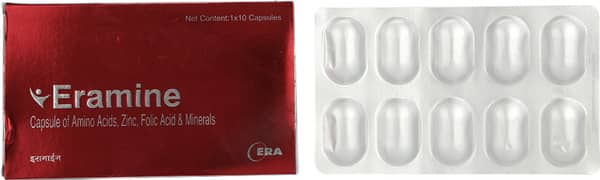 Eramine Strip Of 10 Capsules