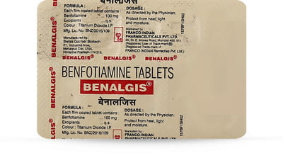 Benalgis 100mg Strip Of 10 Tablets