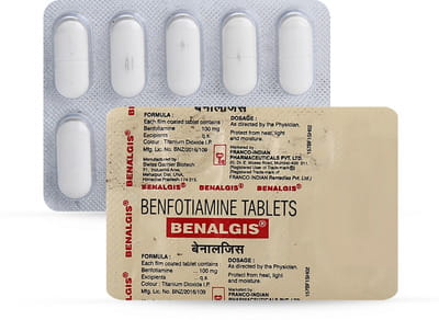 Benalgis 100mg Strip Of 10 Tablets