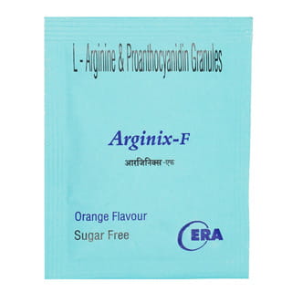 Arginix F Orange Flavour Sugar Free Sachet Of 5Gm Granules