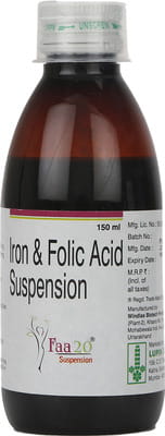 Faa 20 Bottle Of 150ml Suspension