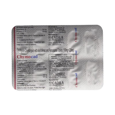 Chymocad Strip Of 10 Tablets