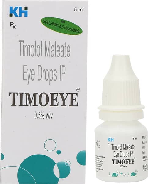 Timoeye Bottle Of 5ml Eye Drops