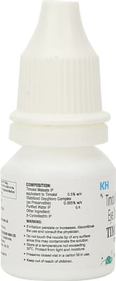 Timoeye Bottle Of 5ml Eye Drops