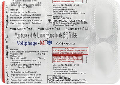 Voliphage M 0.3mg Strip Of 10 Tablets