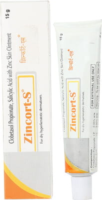 Zincort S Tube Of 15gm Ointment