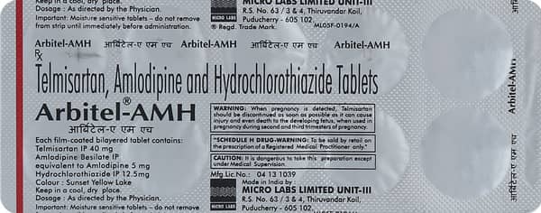 Arbitel Amh Strip Of 10 Tablets