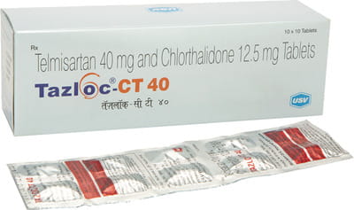 Tazloc Ct 40/12.5mg Strip Of 10 Tablets