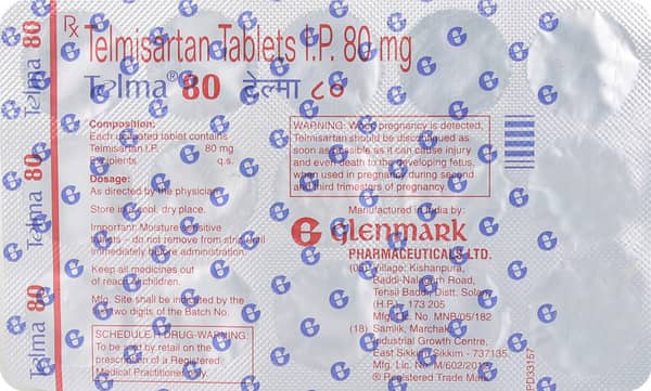 Telma 80 Tablet