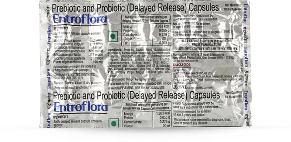 Entroflora Strip Of 10 Capsules