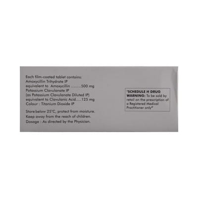 Erox Cv 625mg Strip Of 6 Tablets