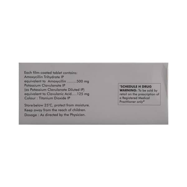 Erox Cv 625mg Strip Of 6 Tablets