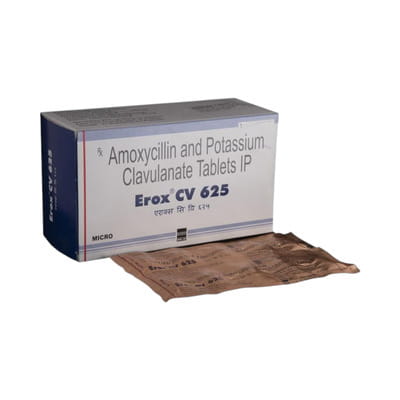 Erox Cv 625mg Strip Of 6 Tablets