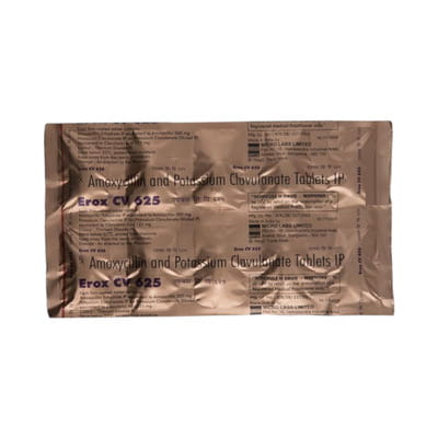 Erox Cv 625mg Strip Of 6 Tablets