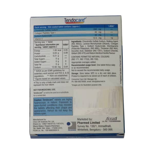Tendocare Strip Of 15 Tablets