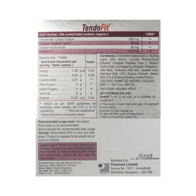 Tendofit Strip Of 15 Tablets