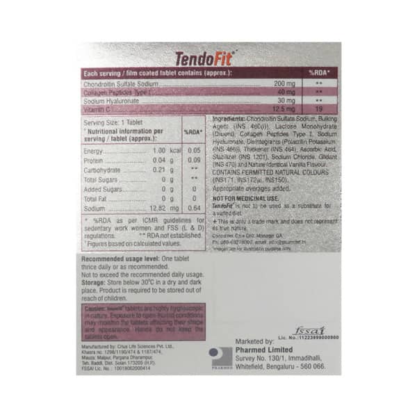 Tendofit Strip Of 15 Tablets