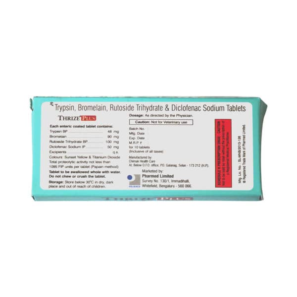 Thrize Plus Strip Of 10 Tablets