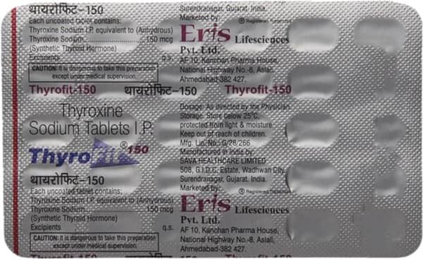 Thyrofit 150 Mcg Tablets