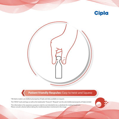 Foracort 0.5mg 2ml Packet Of 5 Respule