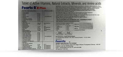 Fourts Bz Plus Strip Of 10 Tablets