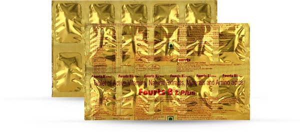 Fourts Bz Plus Strip Of 10 Tablets