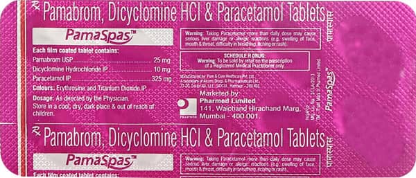 Pamaspas Strip Of 10 Tablets