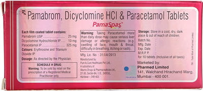 Pamaspas Strip Of 10 Tablets