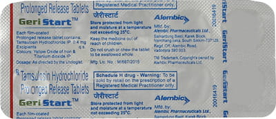 Geristart 0.4mg Strip Of 10 Tablets