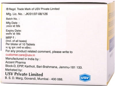 Glycomet Gp 4 Forte Strip Of 10 Tablets