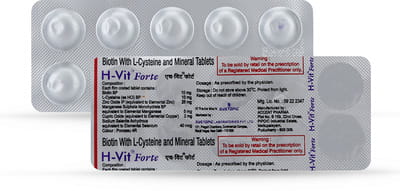 H Vit Forte Strip Of 10 Tablets