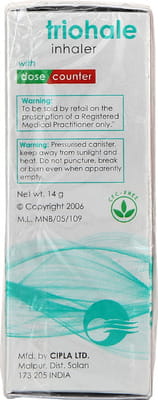 Triohale Box Of 200md Metered Dose Inhaler