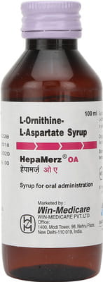 Hepamerz Oa Bottle Of 100ml Syrup