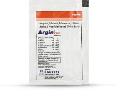 Argin Plus Sachet Of 7.5gm Oral Powder