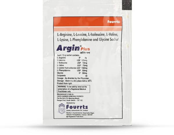 Argin Plus Sachet Of 7.5Gm Oral Powder