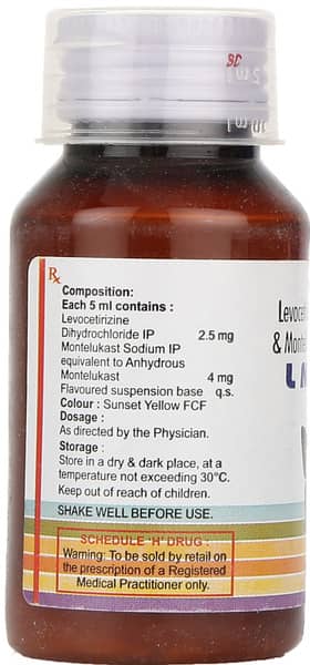 L Montus Bottle Of 60ml Suspension