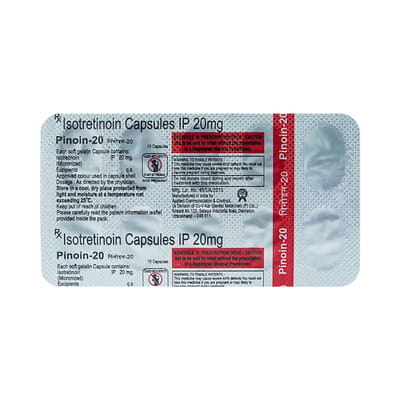 Pinoin 20mg Strip Of 10 Capsules