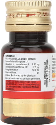 Ascoril Ls Bottle Of 15ml Oral Drops