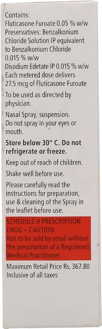 Avamys Nasal Spray: Uses, Side Effects, Price, Dosage & More Info -  PharmEasy
