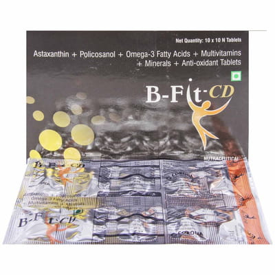B Fit Cd Strip Of 10 Tablets