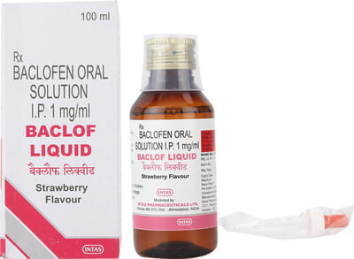 Baclof 5mg Strawberry Flavour Bottle Of 100ml Oral Liquid