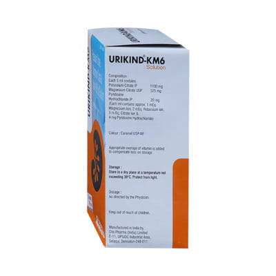Urikind Km 6 Sugar Free Bottle Of 200ml Solution