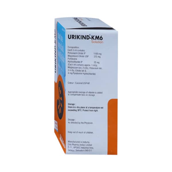 Urikind Km 6 Sugar Free Bottle Of 200ml Solution