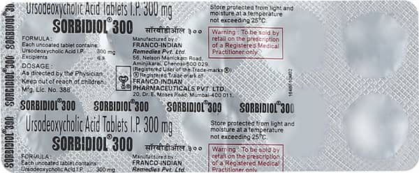 Sorbidiol 300mg Strip Of 10 Tablets