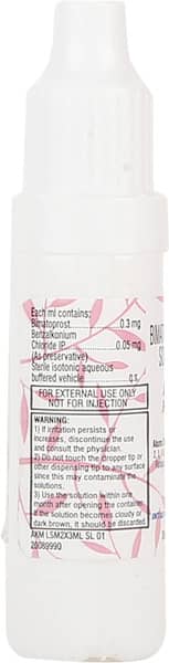 Lashisma Bottle Of 3ml Ophthalmic Solution