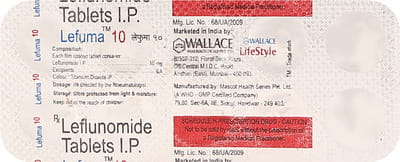Lefuma 10mg Strip Of 10 Tablets